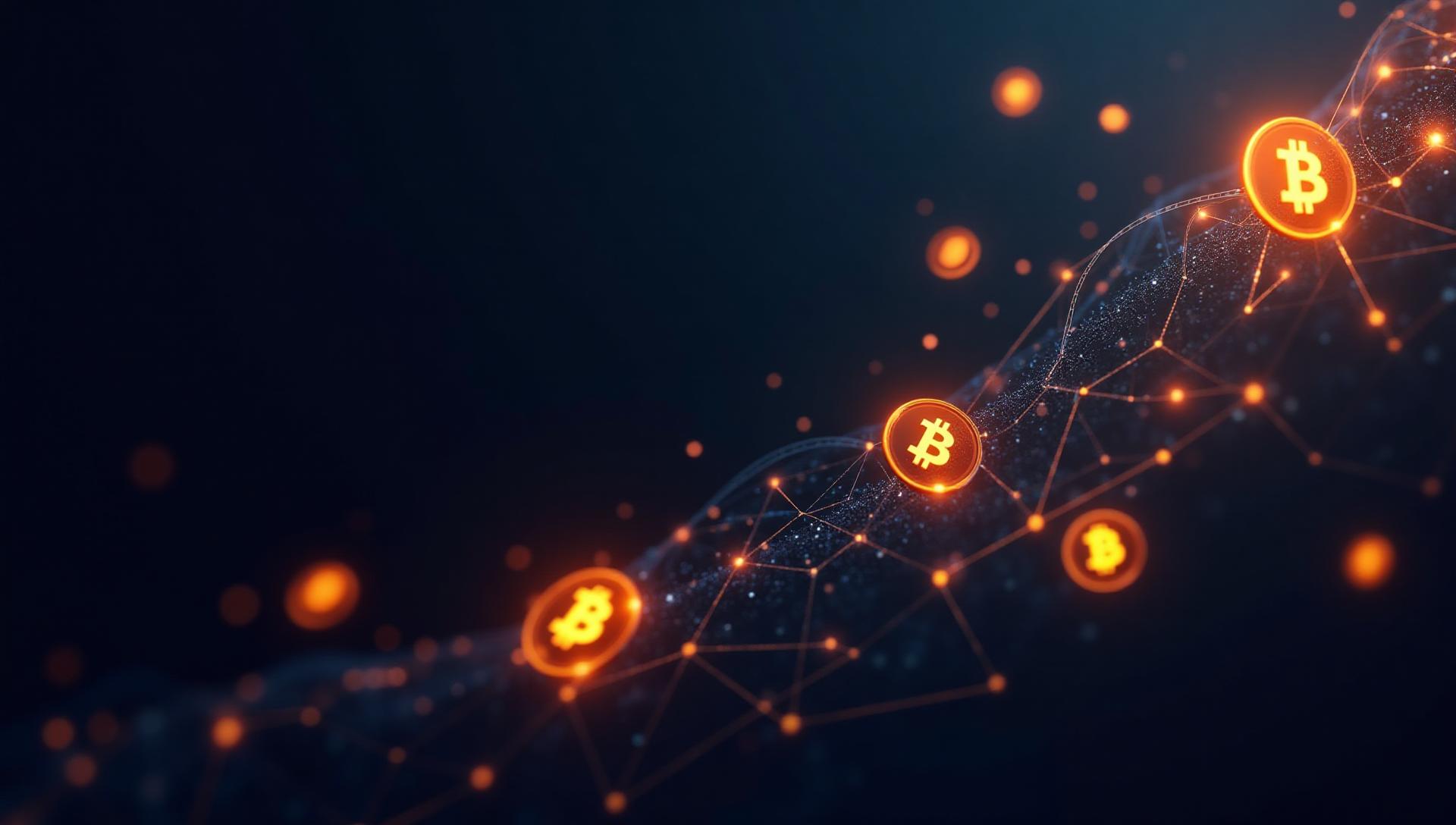 Bitcoin network visualization